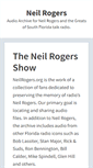 Mobile Screenshot of neilrogers.org