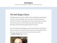 Tablet Screenshot of neilrogers.org